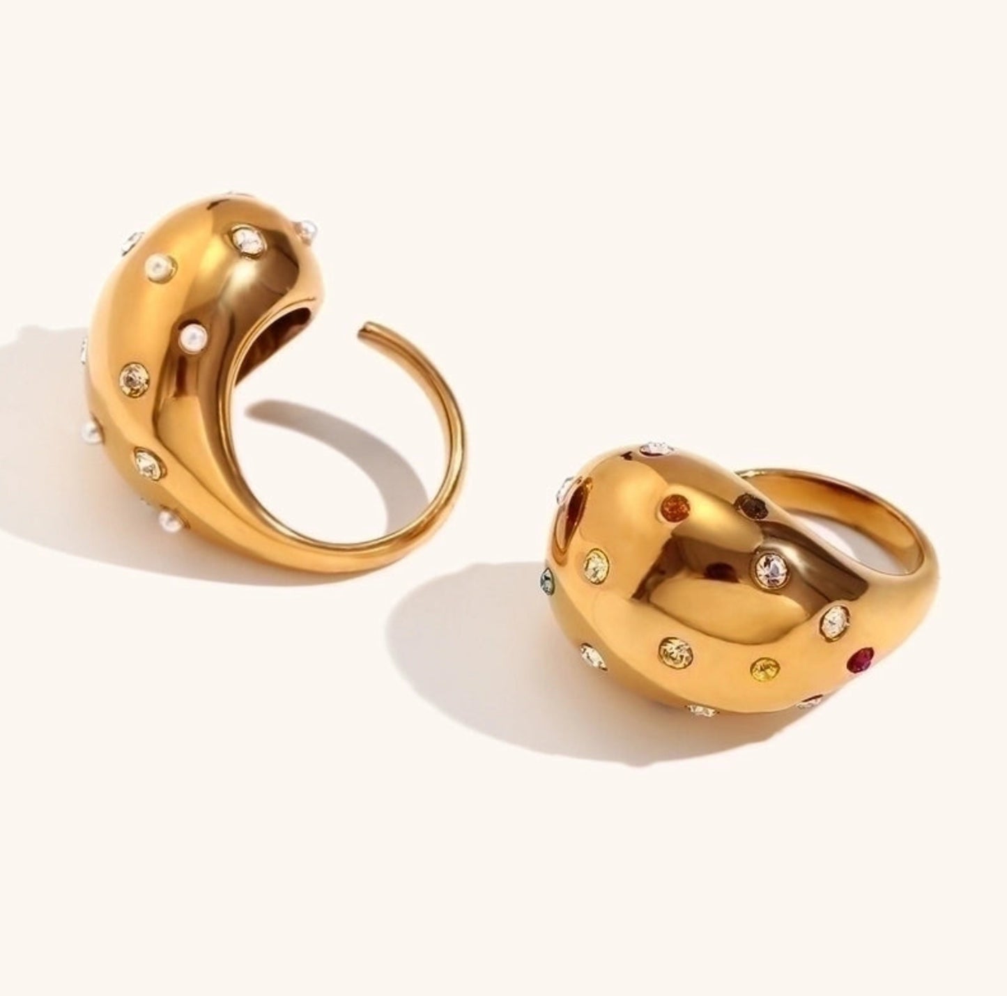 Ring Tropfen Hell