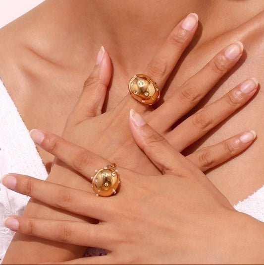 Ring Tropfen Hell