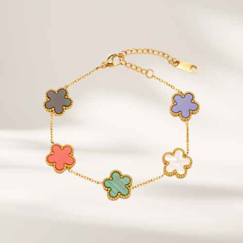 Armband FLOWERS BUNT