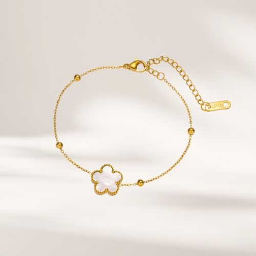 Armband Flower White