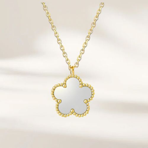 Kette Flower White